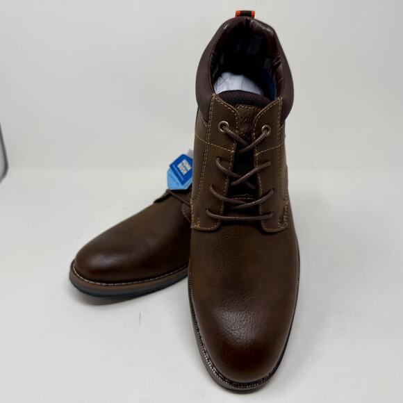 Nunn Bush Chuka Hiker Boots Brand New In Box Mens 8 1/2 Brown Cognac S-1533 - Picture 11 of 16